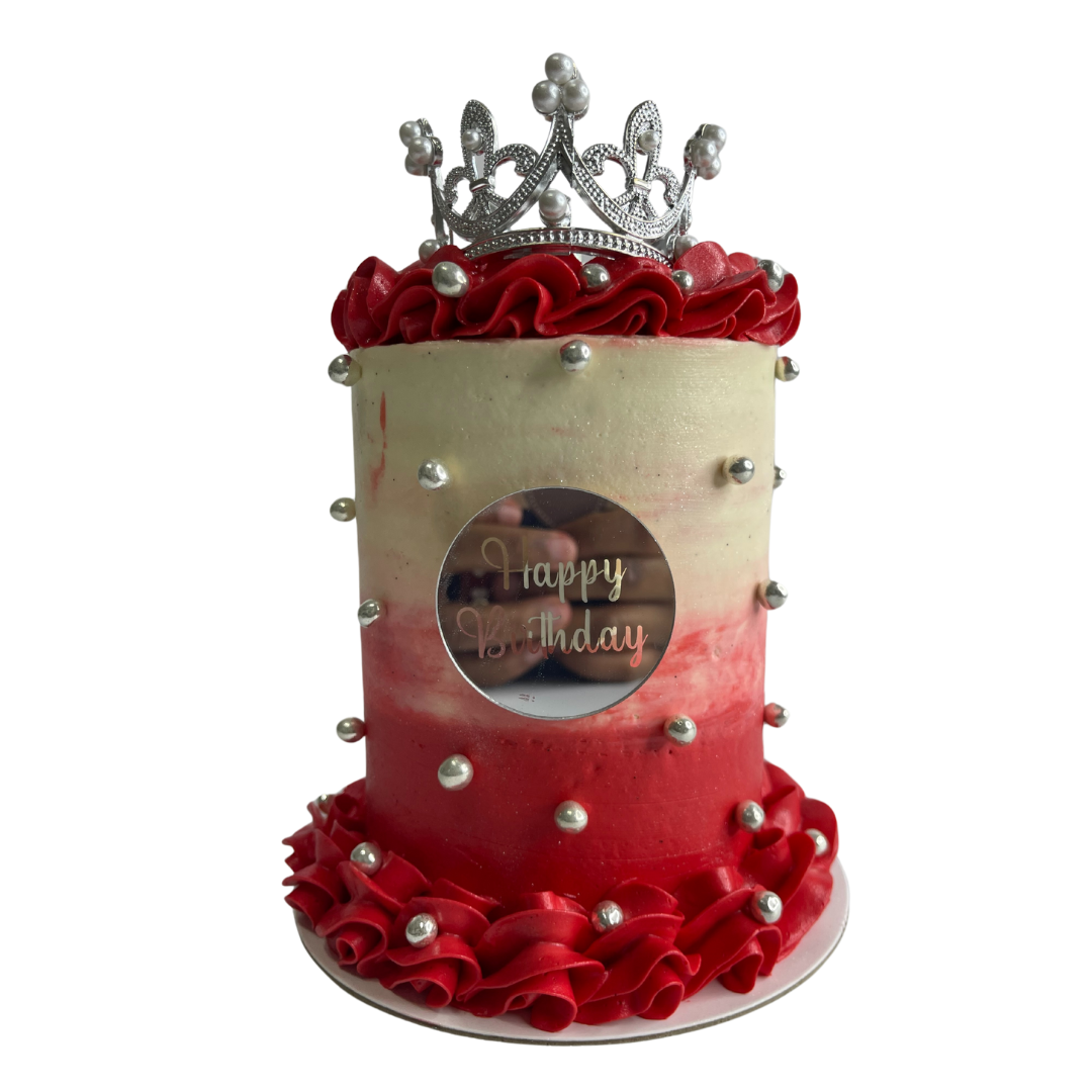 Mini Crown Celebration cake