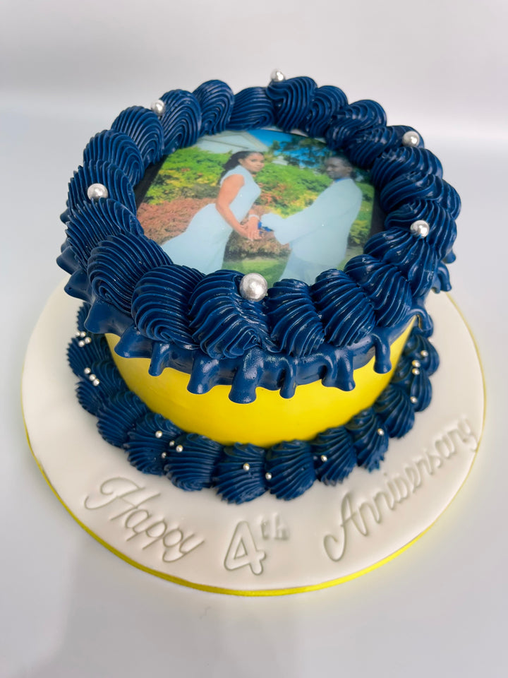 Mini Message Celebration cake