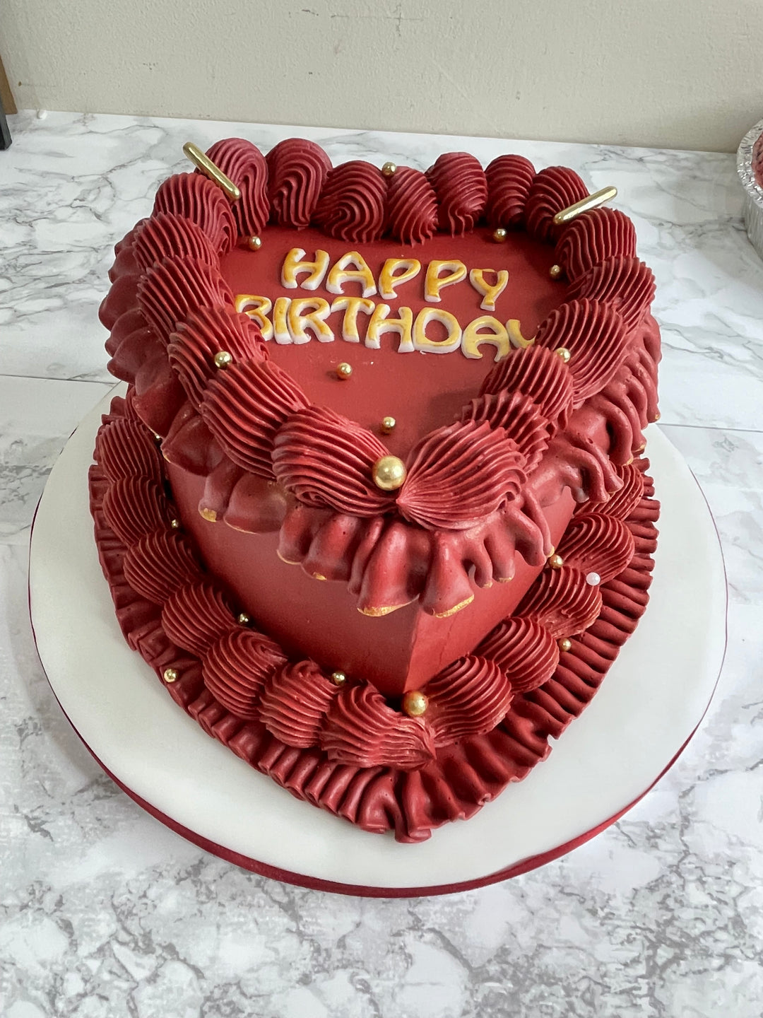 Heart shaped cakes
