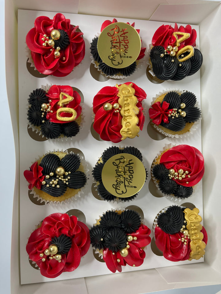 Her Personal Floral Celebration Cake