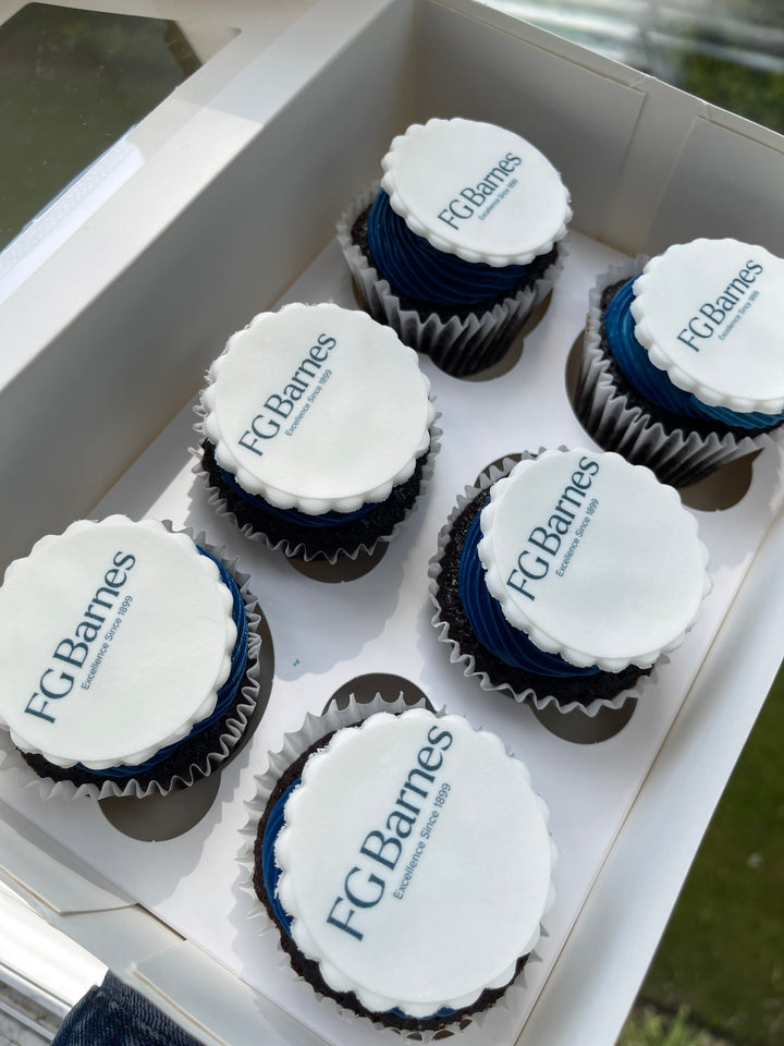 Branded Cupcakes – Custom Logo Cupcakes
