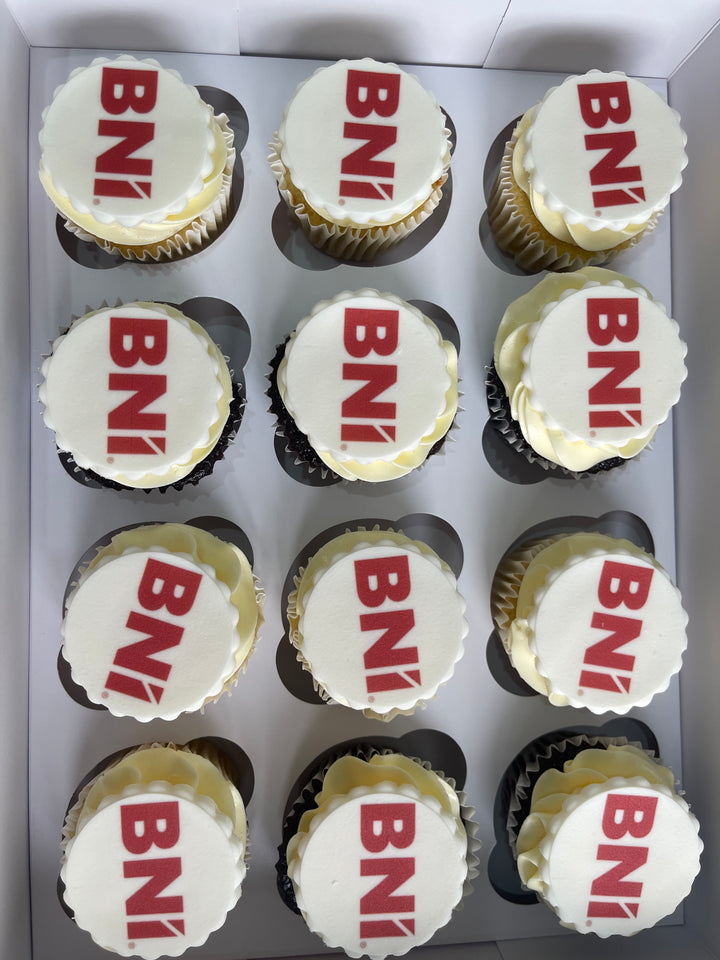 Branded Cupcakes – Custom Logo Cupcakes