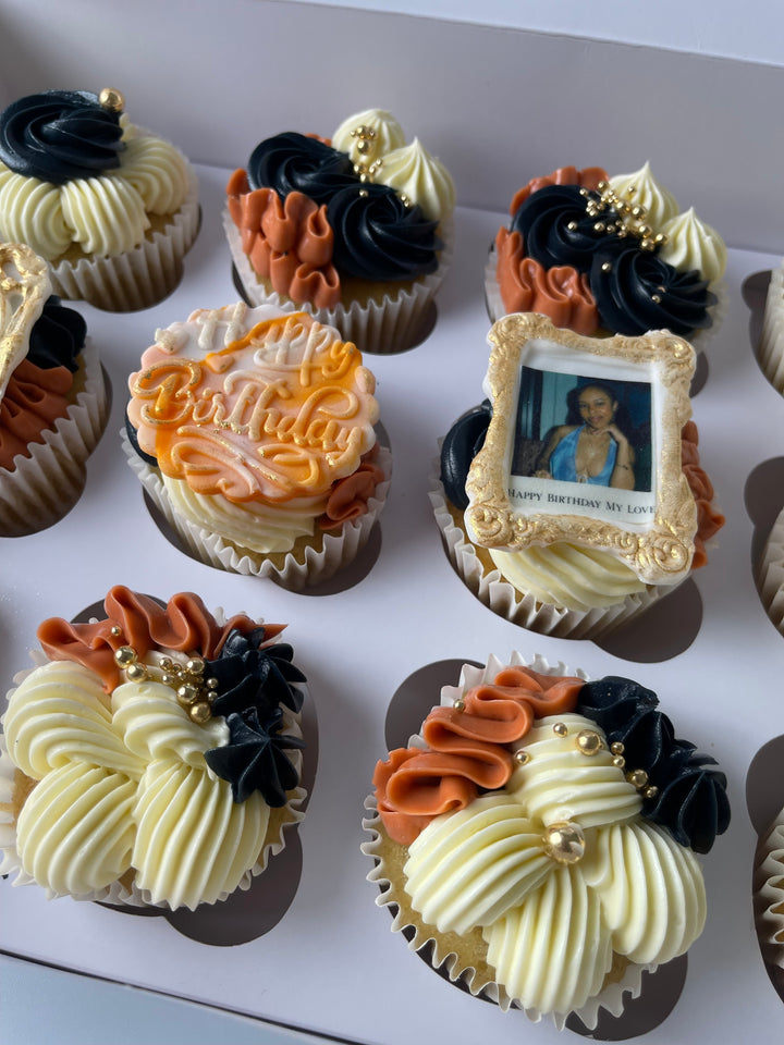 Luxury Photo Cupcakes