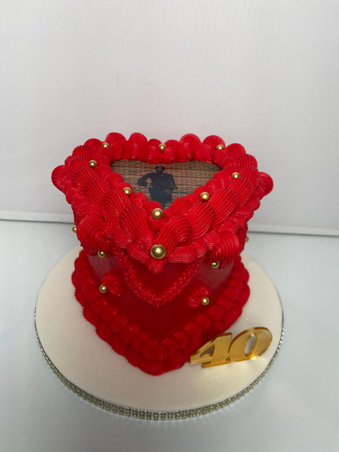 Heart shaped cakes
