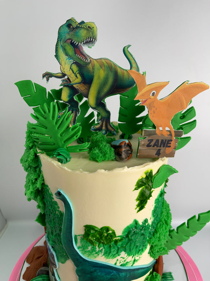 Luxury Dinosaur Birthday Cake in Woking, Surrey