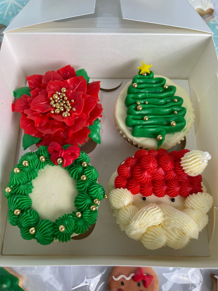 Christmas Cupcakes Decorating Class