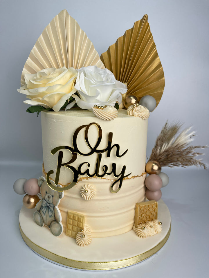 Gender Neutral baby Shower Cake