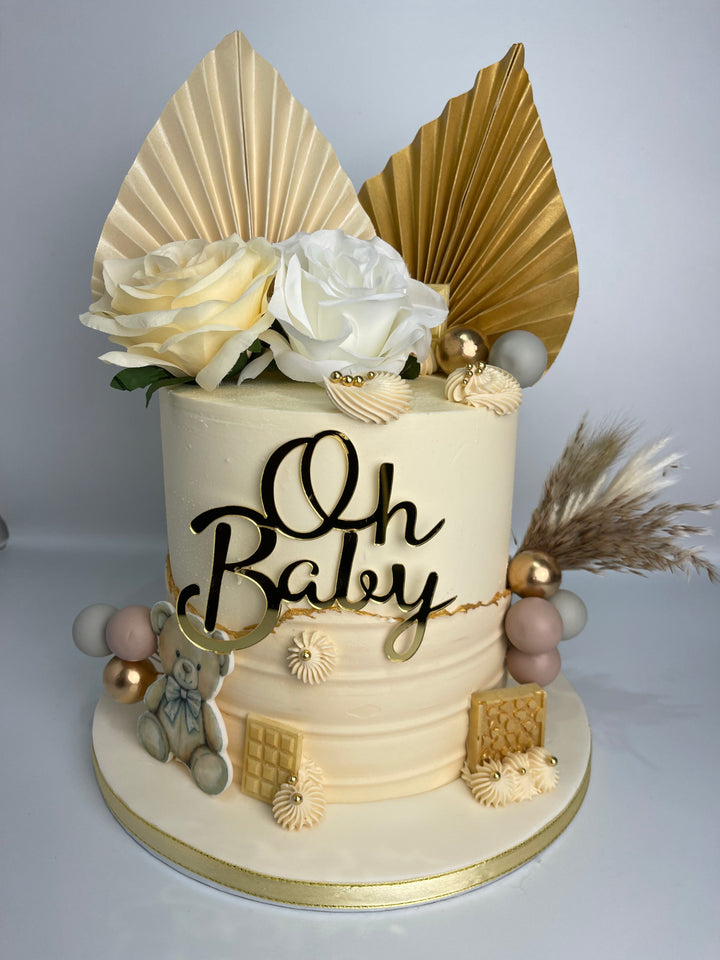 Gender Neutral baby Shower Cake