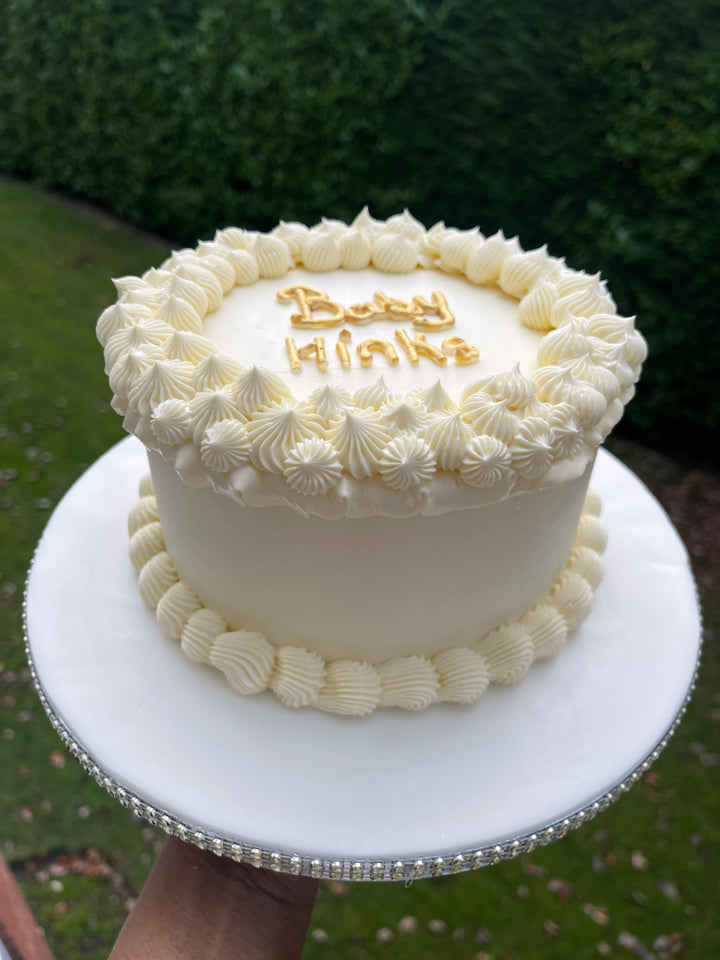Gender reveal cake