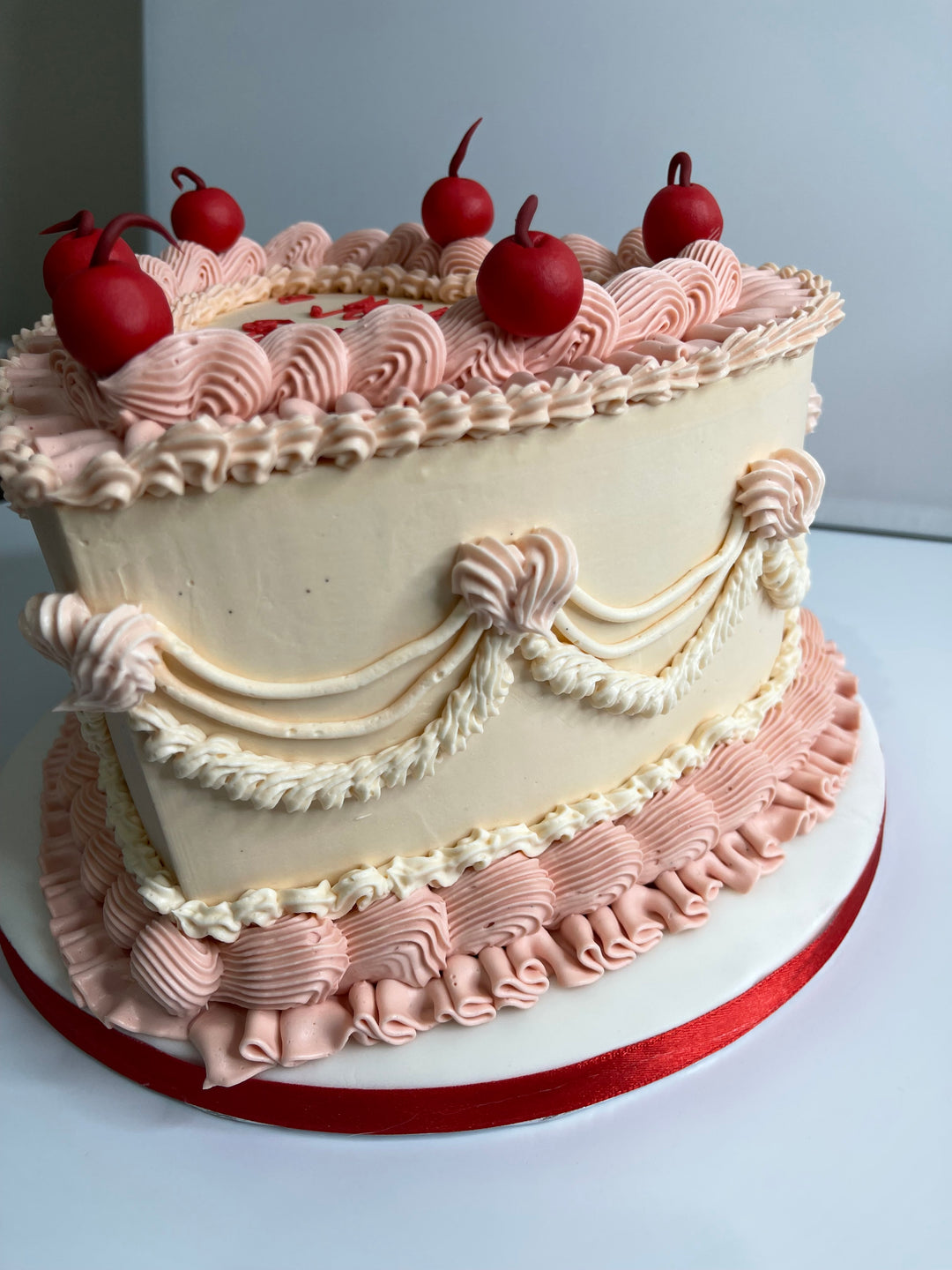 Heart shaped cakes