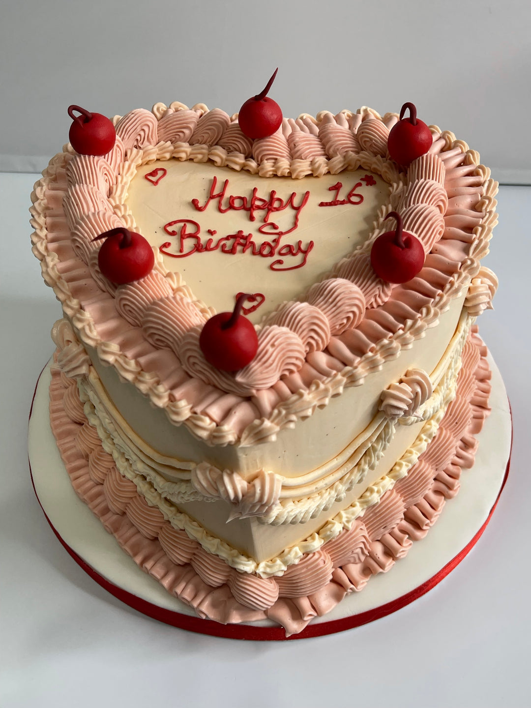 Heart shaped cakes