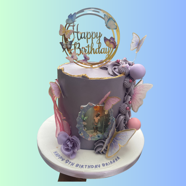 Butterfly Birthday Cake